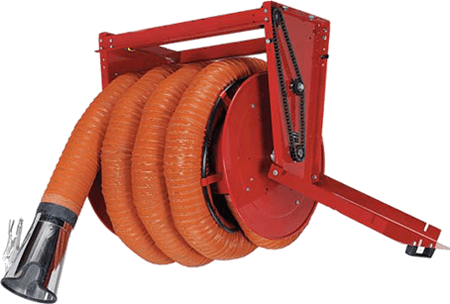 Exhaust Hose Reels, Motor Operated, HRM-2-0830-LT