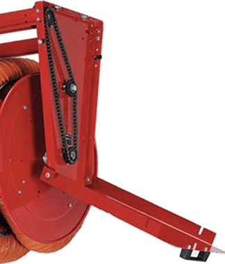 Exhaust Hose Reel 865 - Electric Motor Driven