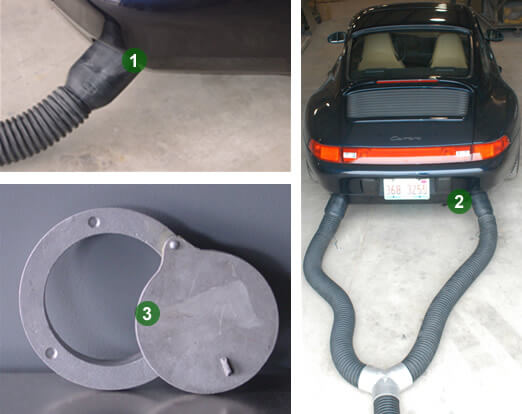Crushproof hose system explainedin a step-by-step diagram