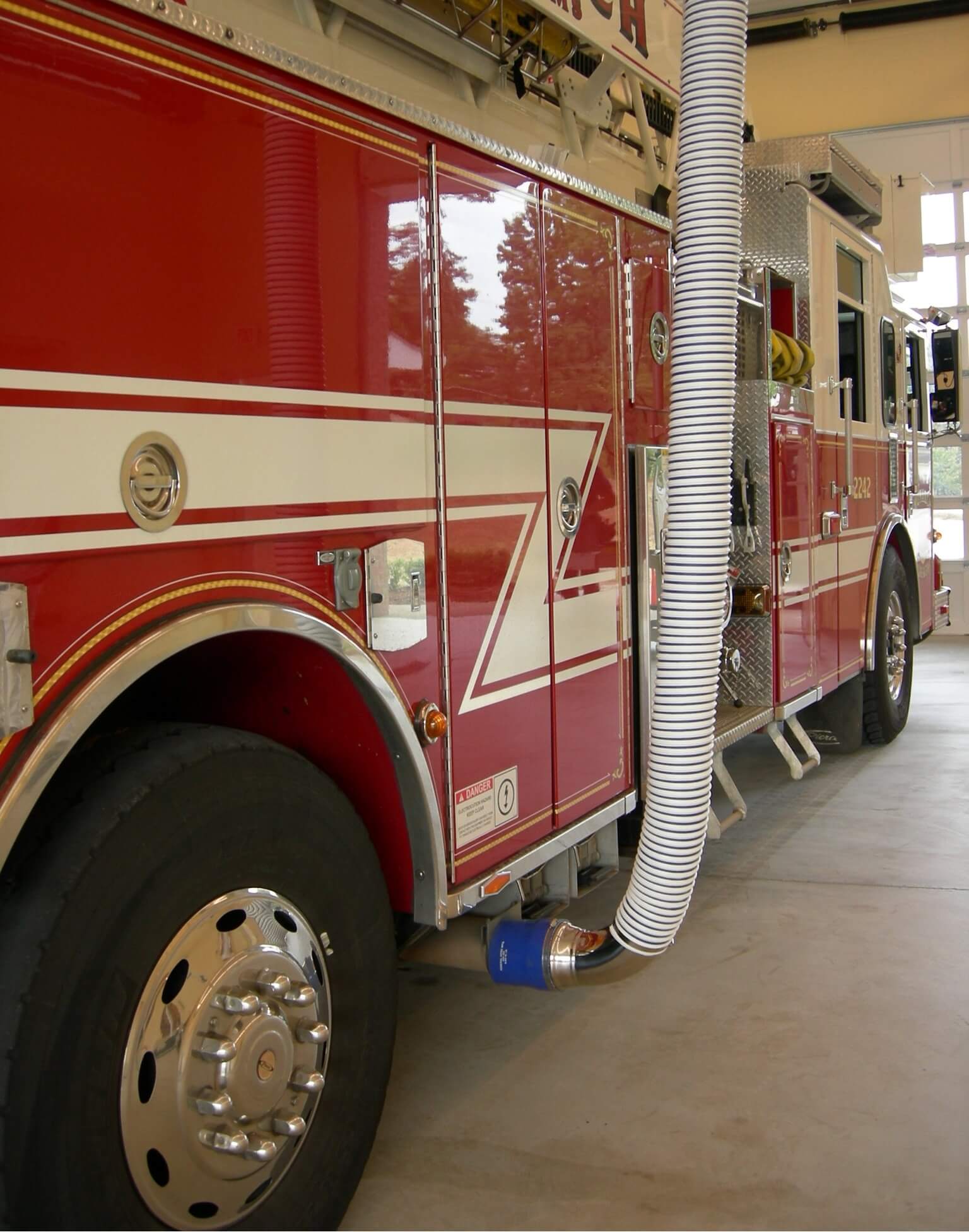 Fire Truck Exhaust Removal