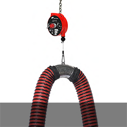 Spring Balancer Overhead Exhaust Removal System