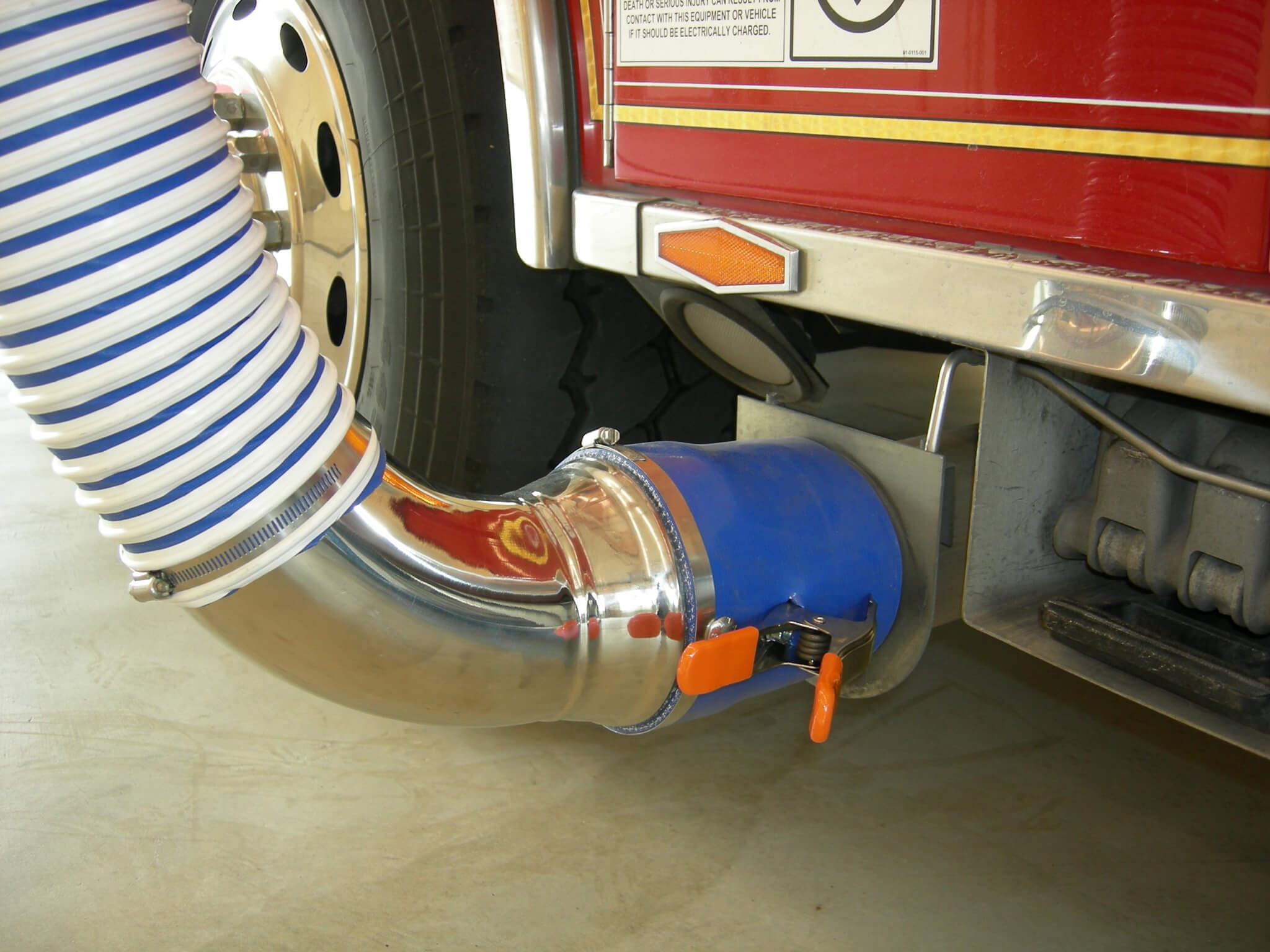Fire Station Exhaust Systems Fire Truck Exhaust Removal System
